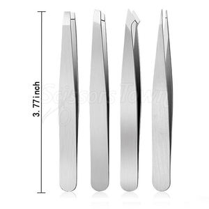 Professional Beauty Tweezer Set with Custom Branding Ideal for Salon and <b>Makeup</b> Artists - Product Image 3