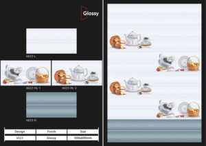 premium 300x600mm ceramic wall <b>tiles</b> for bathroom and kitchen glossy matt sugar carving finish for modern interior wall design - Product Image 4