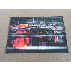 Tapis imprimé aux couleurs vives, facile à nettoyer, imprimé en 3D, cadeau pour les amateurs de voitures, avec tapis à poils doux - Product Image 1