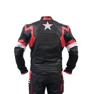 Nuevo Diseño de Traje de Motociclismo de Cuero Impermeable y Transpirable para Exteriores, Ropa de Montar de Manga Larga para Hombre, para Todas las Estaciones - Product Image 2