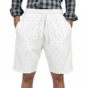 Factory Price Casual <b>Shorts</b> Streetwear Cotton <b>Fleece</b> Multicolor <b>Shorts</b> Workout Gym Fitness Running Custom Logo <b>Fleece</b> <b>Men</b> <b>Shorts</b> - Product Image 1