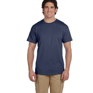 เสื้อยืดผู้ชายเข็มคู่ไร้รอยต่อ Dryclend 50ผ้าฝ้าย/50โพลี - Product Image 4