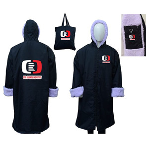 CTR-007 All-Season Modern Disposable Beach <b>Robe</b> Quick-Dry Solid Color Printed Nylon/Polyester Round Design - Product Image 1