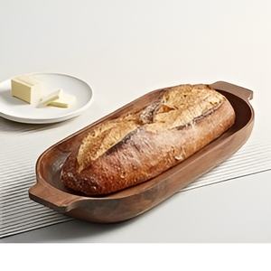 Cuenco de madera decorativo hecho a mano con fragancia personalizada, cuencos de madera tallados a mano con cera de soja para decoración navideña de fiesta - Product Image 2