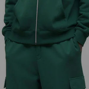 Sudadera con Capucha para Hombre con Bolsillos Delanteros, Sudadera Informal con Cremallera para Hombre / Sudadera con Capucha de Color Sólido Transpirable y Económica Ajustable para Hombre - Product Image 4