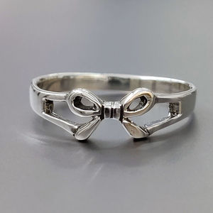 Boho Romantic Statement <b>Ring</b> 2.0 Grams <b>Plain</b> Silver with Natural Stone Inlay Everyday Wear Platinum Gemstone <b>Ring</b> - Product Image 1