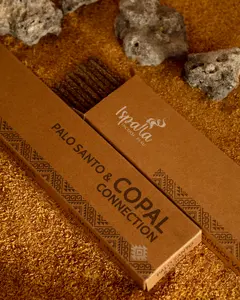 Varillas de incienso de copal Ispalla Palo Santo, nuevo incienso natural de Perú en cantidad de venta a granel a precio mayorista