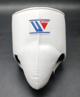 Protège-entrejambe de boxe en cuir à lacets, haute qualité, logo personnalisable, respirant, léger, séchage rapide, pour entraînement adulte