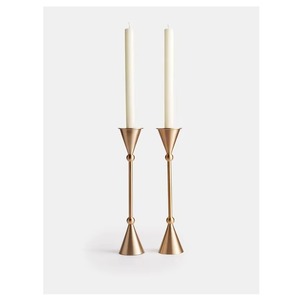 Bougeoir en métal doré Unique Table Mariage Centre de table de Noël Chandelier décoratif pour la maison Événements et fêtes - Product Image 5