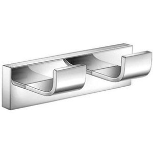 Wall <b>Hooks</b> <b>Coat</b> <b>Hooks</b> Hardware Heavy Duty <b>Hooks</b> <b>for</b> Hanging <b>Coats</b> Double <b>Hooks</b> Wall Mounted with Screws <b>for</b> Key, Towel, Bags - Product Image 4