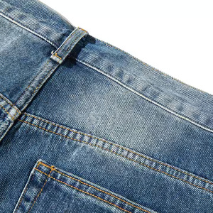 Pantalones cortos de mezclilla personalizados para hombres y mujeres OEM Jeans verano Formal Streetwear personalizado apliques trabajo de alta calidad transpirable - Product Image 6