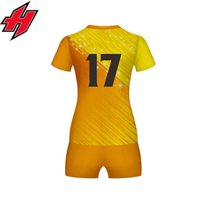 Esign-Camiseta de voleibol para mujer, pantalones cortos de diseño personalizado, uniforme de voleibol M - Product Image 2