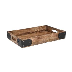 Plateau de service en bois naturel pour café petit déjeuner collations Design personnalisé moderne écologique passe au lave-vaisselle pour la cuisine 100 pièces - Product Image 6