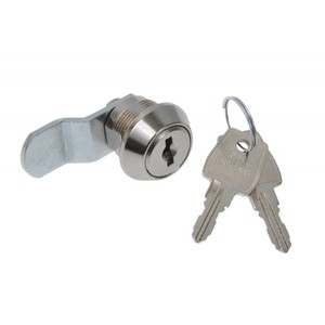 Serrure à came Euro Locks F298017 dans un système à clé identique, plié - Product Image 1