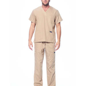 Uniformes Médicos, Conjuntos de Uniformes Quirúrgicos Cómodos de Punto, Parte Superior y Pantalones para Mujeres Profesionales de la Salud, Material de Spandex de Alta Calidad - Product Image 6