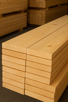 Pine Timber Boards/Beams/Lath-Industrial Design Eco-Friendly for Hotel Farmhouse Exterior & Dining Use Custom Sizes & Kiln Dry