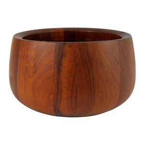 Super Offres Vente à l'exportateur de saladiers en bois massif de forme ronde polie - Product Image 1