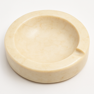 Prix de gros Cendrier rond en marbre brun Bol à fumer décoratif Décoration de maison de luxe pour fumer et cadeaux - Product Image 6