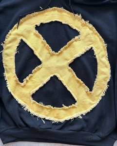 เสื้อมีฮู้ดผ้าซักกรดสำหรับผู้ชายผ้าฝ้าย100% แนวสตรีทแวร์ออกแบบโลโก้ได้ตามต้องการดีไซน์ใหม่ - Product Image 2