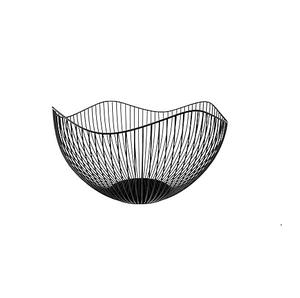 Cesta de alambre de Metal hecha a mano de alta calidad para almacenamiento multiusos decorativo de cocina casera - Product Image 1