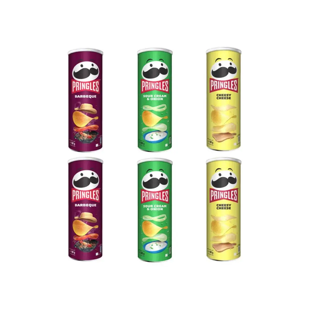 Pringles (Full Assortment) 70g - Irresistible Salt and Vinegar Fusion