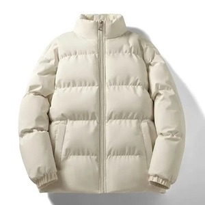 2025 chaqueta de cuello alto acolchada impermeable ligera empaquetada personalizada para Hombres estilo informal de calle alta de alta calidad - Product Image 5