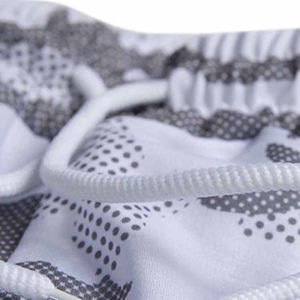 กางเกงขาสั้นผ้าฟลีซสำหรับผู้ชายกางเกงขาสั้นเอวยางยืดแบบเชือกรูดพิมพ์ลายเหงื่อธรรมดาสำหรับผู้ชายโลโก้ออกแบบได้ตามต้องการ - Product Image 3