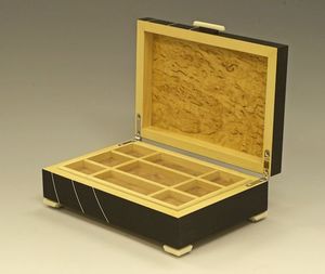 BEST QUALITY SOLID <b>WOODEN</b> GIFT <b>BOX</b> AND Jewellery <b>Box</b> for Home Decor with Compartments for Christmas Decoration - Product Image 6