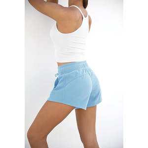 Pantalones cortos de golf básicos de algodón transpirable para mujer, ropa deportiva suave de cintura alta con logotipo, Material modal, función elástica para entrenamiento - Product Image 4