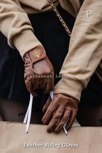 Acheter maintenant Gants d'équitation en cuir noir Gants confortables de qualité supérieure pour hommes Gants souples d'extérieur parfaits pour un usage quotidien - Product Image 6