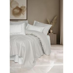 Serenity Bamboo & Cotton Box Juego de colcha doble Filima Beige-Incluye sábana Funda De Almohada Funda Nórdica - Product Image 1