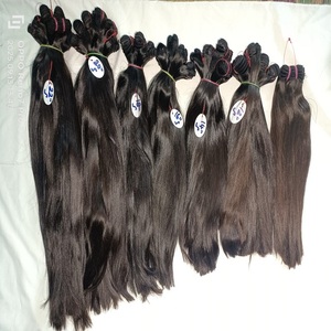 Extensions de cheveux vierges Remy brésiliens de haute qualité fermetures perruques en dentelle cheveux humains de qualité indienne importés d'Inde - Product Image 4