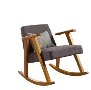 Top Selling Modern Wooden <b>Rocking</b> <b>Chair</b> at Wholesale Price Recliner European Design Swan Shape Vintage Design <b>Cheap</b> - Product Image 1