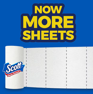Suministro directo al 100%: Toallas de papel Scott Choose-A-Sheet, 6 rollos dobles, 12 rollos regulares EN STOCK - Product Image 2
