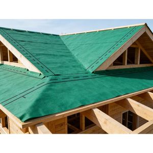 Membrane d'étanchéité respirante pour toiture, rouleau de 100 m, pour isolation des murs et des toitures - Product Image 3