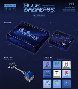 Zerobaseone Blue Paradise CD - Matériel plastique et papier - Musique pop coréenne - Tous âges - Product Image 2