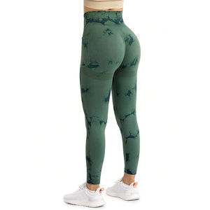 Leggings de Yoga transpirables de cintura alta para mujer, estilo dulce push-up con bolsillo, cómodos y elegantes - Product Image 5