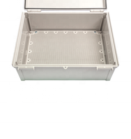 Boîtier de jonction étanche IP66 de fabrication coréenne pour panneau de commande, boîte de distribution électrique en ABS, type de boîtier en plastique étanche à charnières