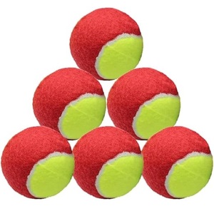 Pelotas de tenis profesionales de dos tonos de alta calidad para hombres, mujeres y niños, pelotas de tenis de playa con logotipo personalizado, fabricante de pelotas deportivas Premium - Product Image 3