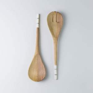 Juego de Cubiertos de Madera para Ensalada, Cuchara y Tenedor, Juego de Cubiertos de Madera para Ensalada, Cubiertos de Madera Hechos a Mano, Artículos para el Hogar al Precio Más Bajo - Product Image 6