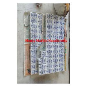 Colección clásica de regalos de lujo, caja con incrustaciones de mármol de diseño de alta calidad con incrustaciones de fregona, tema de trabajo, arte Floral para artículos de embalaje de joyería - Product Image 5