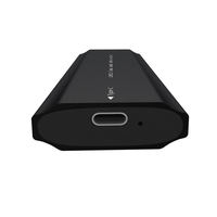 Casing SSD M.2 PCIe NVME Metal yang Mendukung SSD 2230 NGFF & NVME dengan Antarmuka Eksternal Tipe C