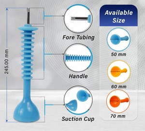 Taza de vacío de silicona, entrega de succión, taza de entrega de vacío ginecológica, taza de vacío de silicona para cesárea - Product Image 1