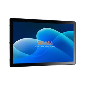 Anti parmak baskı kaplama ve dokunmatik cam fonksiyonu ile kapasitif dokunmatik ekran LCD endüstriyel monitör Glass x1080p