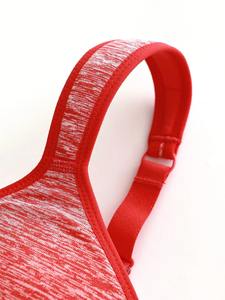 Ropa de gimnasio de retazos personalizada, Sujetador deportivo para mujer, ropa de verano de secado rápido, sujetador de puntos para mujer - Product Image 4