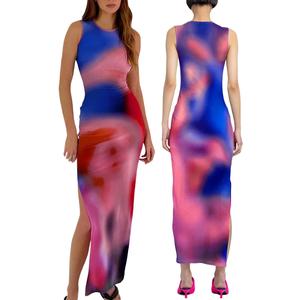 <b>Sexy</b> Party Halter Evening Gown Long <b>Dress</b> <b>Women</b> Lady Elegant High Quality Fashion Style Maxi <b>Dress</b> - Product Image 3