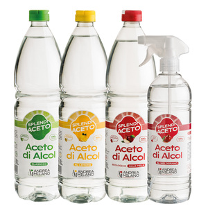 น้ำส้มสายชูแอลกอฮอล์อิตาลีแบบคลาสสิกสำหรับสัตว์เลี้ยงใช้ใน6% 1Lt สำหรับทำความสะอาดในครัวเรือนและอุปกรณ์เสริม - Product Image 5