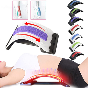 เครื่องยืดหลังปรับได้ 4 ระดับ สำหรับบรรเทาอาการปวดหลังส่วนบนและส่วนล่าง ประเภทสินค้า หมอนและเบาะรองนั่ง - Product Image 1