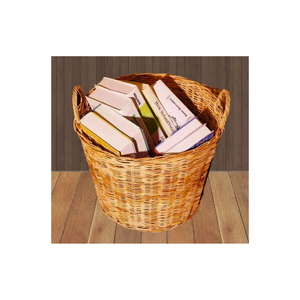 Cesta de mimbre de tamaño personalizado, respetuosa con el medio ambiente, soportes de almacenamiento, bastidores, buen precio, artículos diversos para el hogar, artesanía, decoración del hogar de Vietnam - Product Image 6