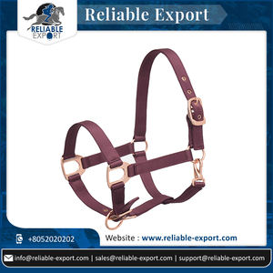Halter PP d'équitation équestre en cuir souple de haute qualité - Product Image 5